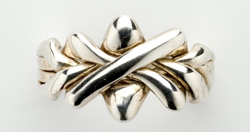 4C2 Mens Puzzle Ring