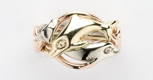 4DL Ladies Puzzle Ring