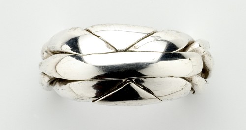 5D Mens Puzzle Ring