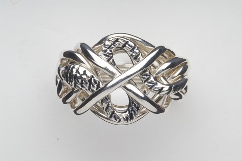 7SX Ladies Puzzle Ring