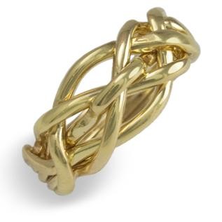 5Q Mens Puzzle Ring