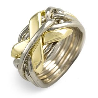 7NG Ladies Puzzle Ring